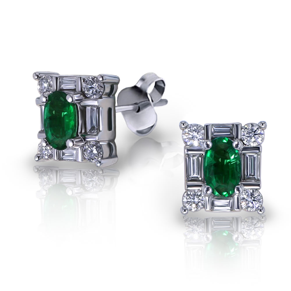 Emerald Earrings