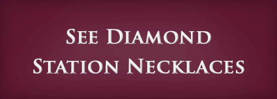 See Diamond Station Necklaces