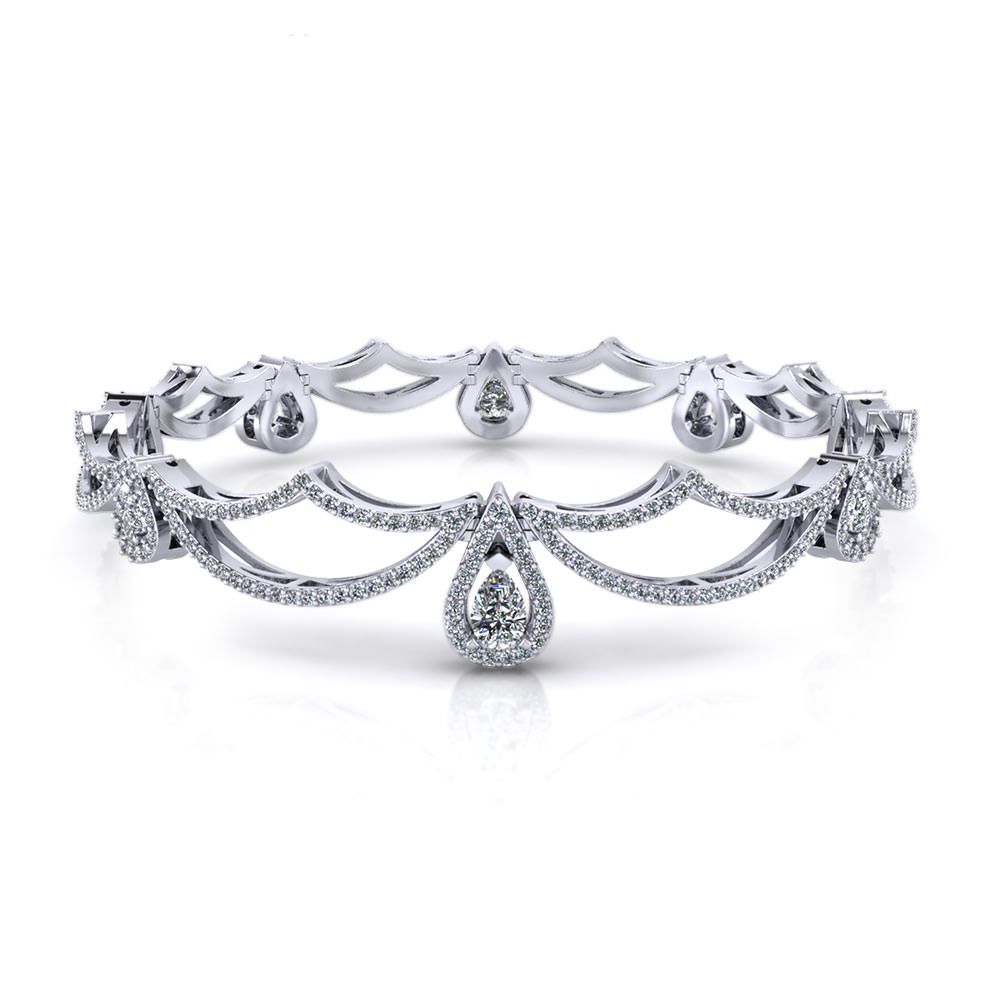 engraved diamond bracelets