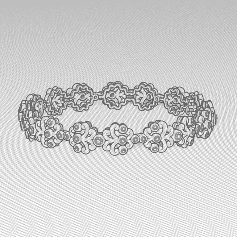 Diamond Spray Bracelet Jewelry Designs