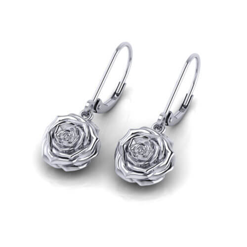 Floral Rose Earring