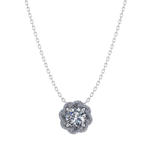 Diamond Twist Necklace