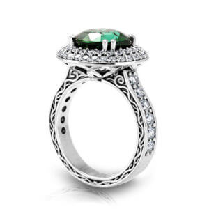 Green Tourmaline Ring
