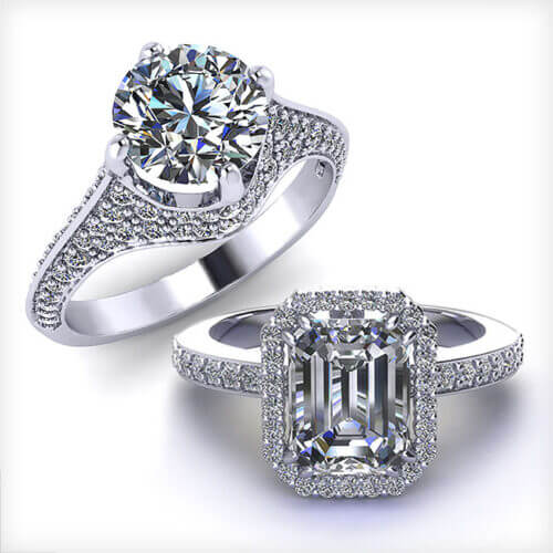 Custom Engagement Ring - Design Your Own