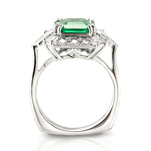 Emerald and Diamond Rings - Jewelry Designs
