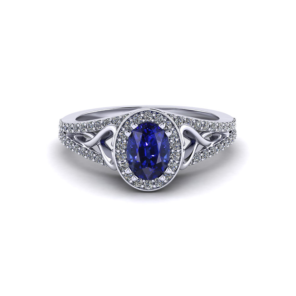 Designer Sapphire Rings