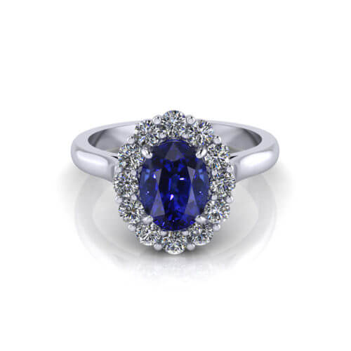 Sapphire Lady Di Ring