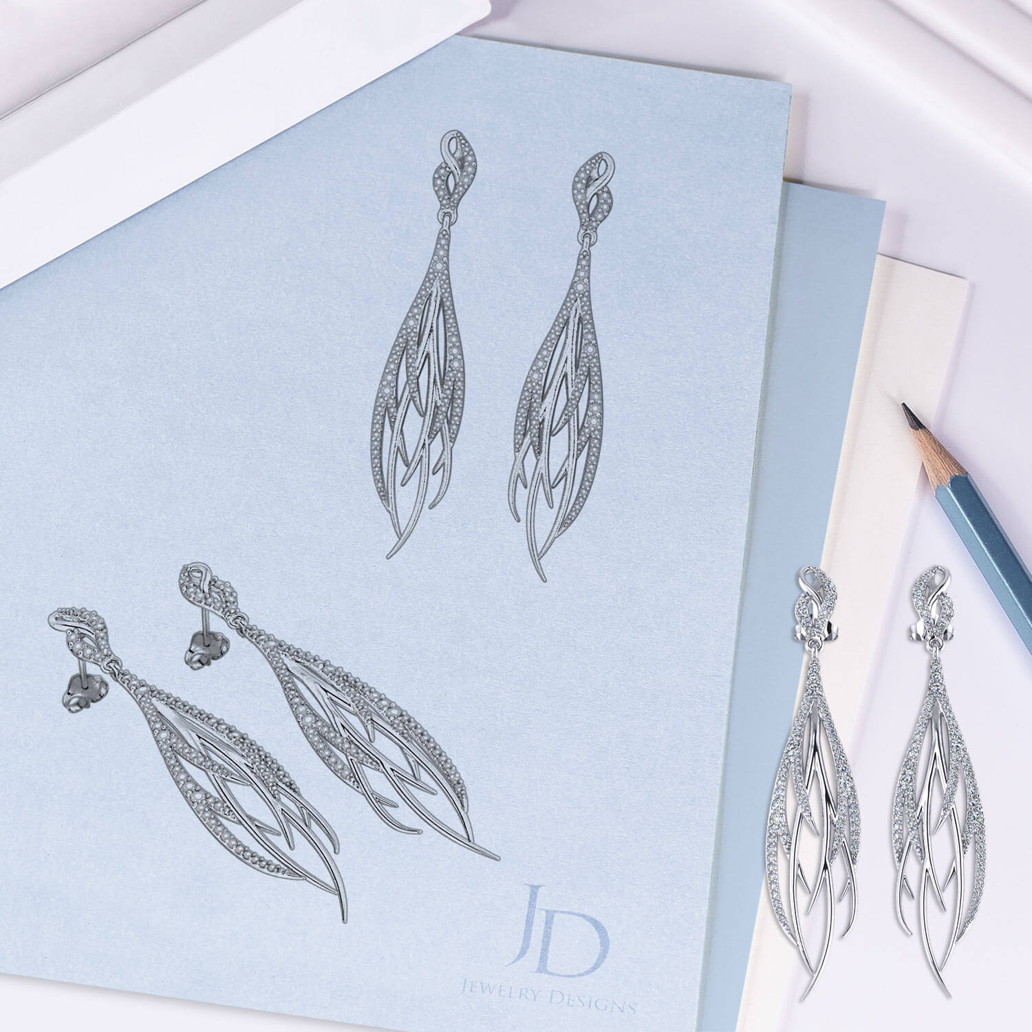Design Your Own Diamond Earrings