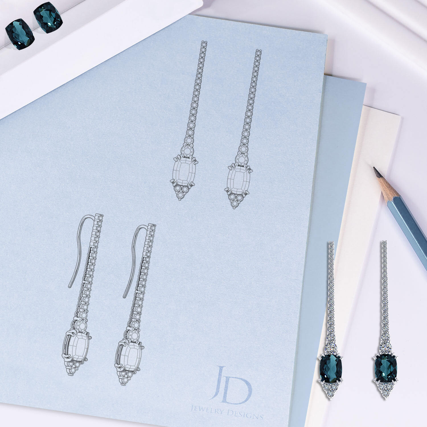 Design Your Own Gemstone Earrings
