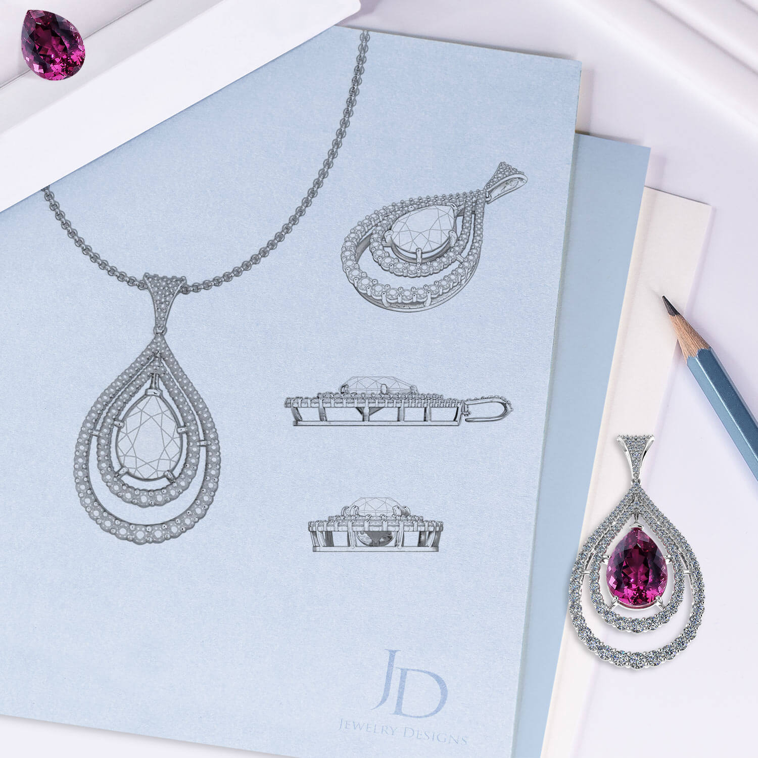 Design Your Own Gemstone Necklace