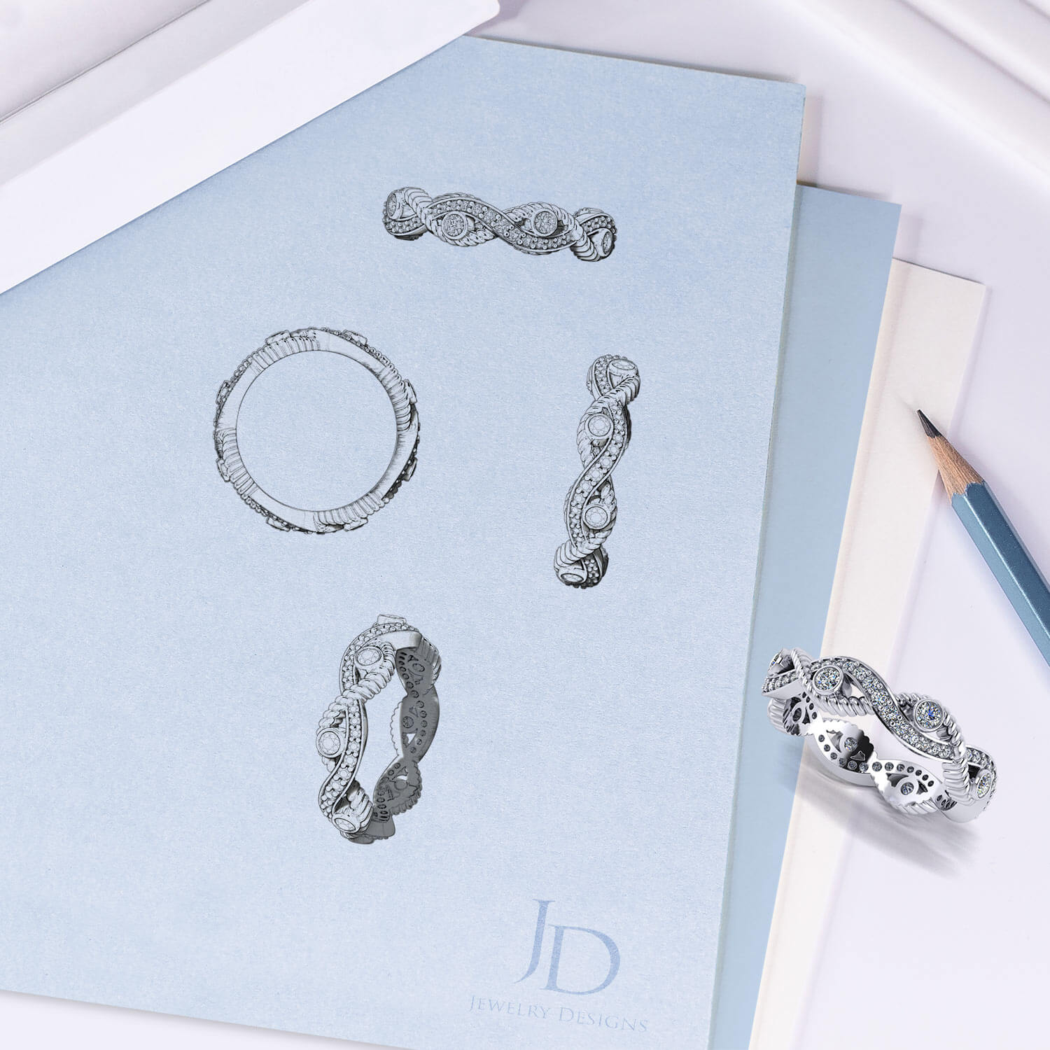 Design Your Own Ladies Wedding Ring