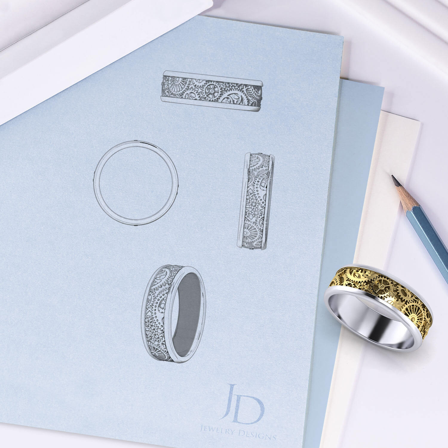 Design Your Own Mens Wedding Ring