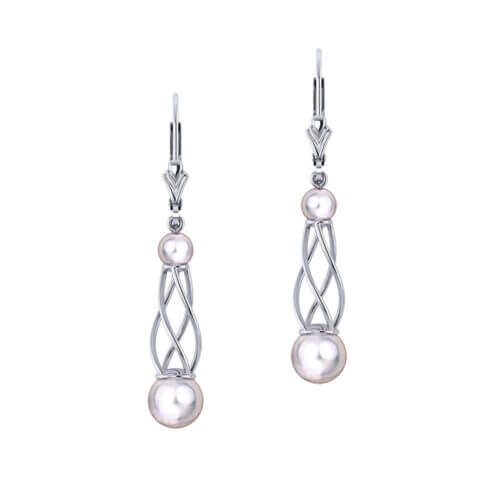 Helix Pearl Earrings