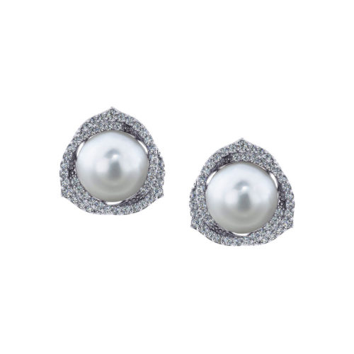 Trinity South Sea Pearl Earrings