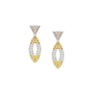 ED203-1-Colored Diamond Earrings