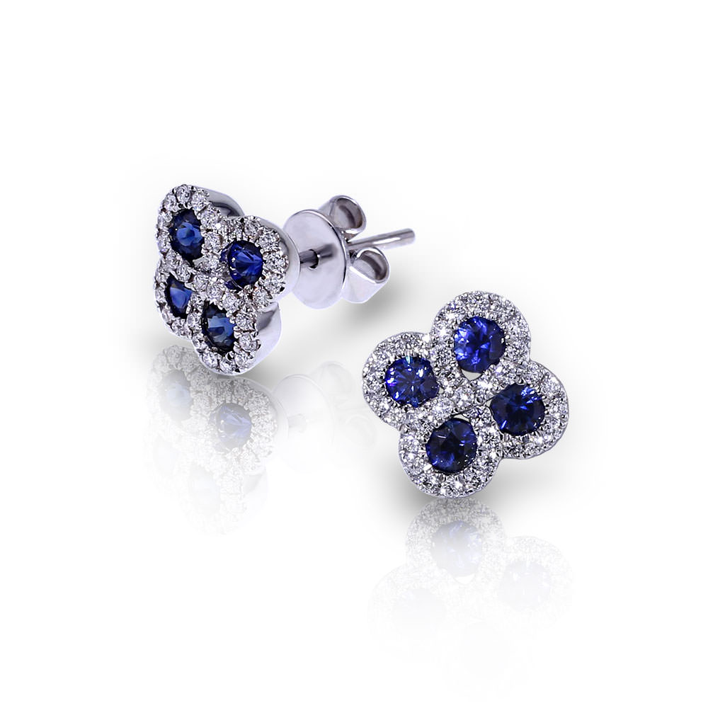 sapphire earrings