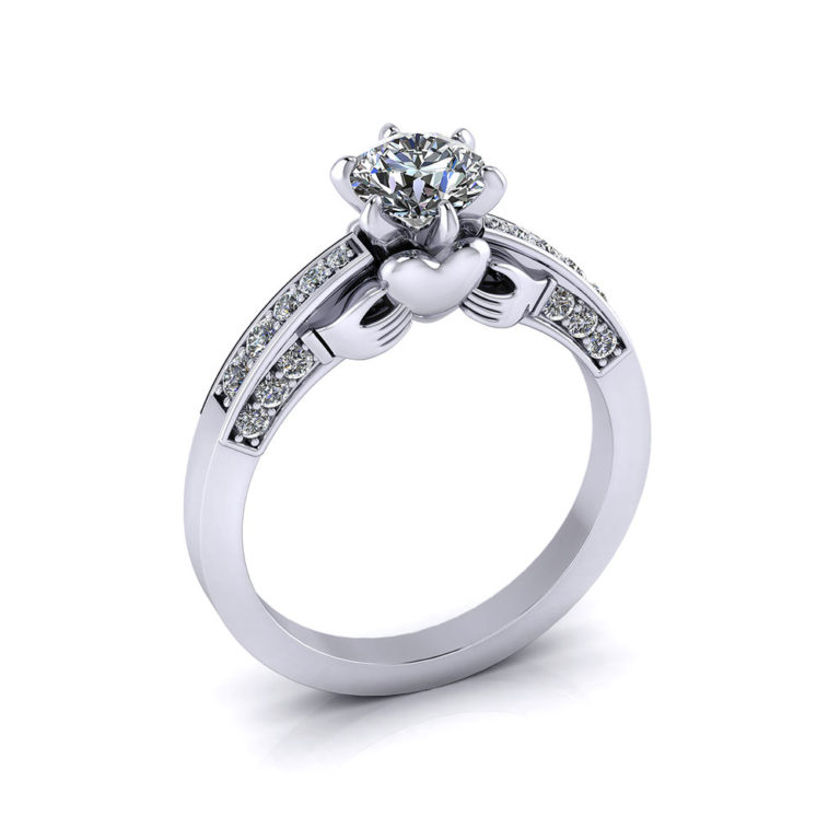Trinity Knot Engagement Ring Jewelry Designs