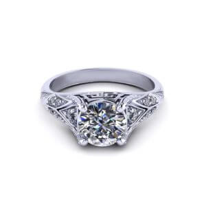 Artfully Crafted Engagement Ring