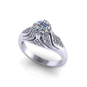 -Artistic Diamond Ring