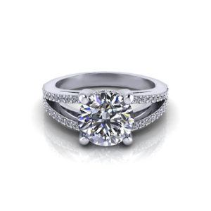 Split Engagement Ring