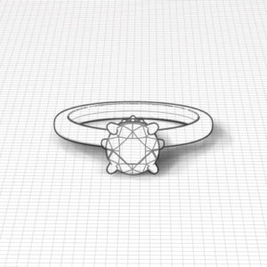 Royal Diamond Engagement Ring
