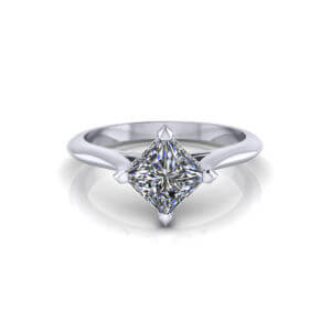 Platinum Princess Engagement Ring