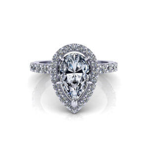 Pear Shape Engagement Rings