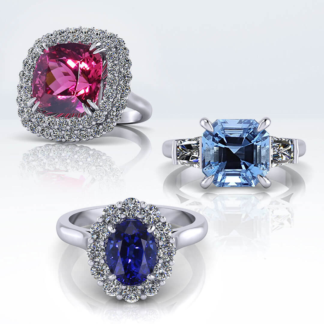 Explore Colored Stone Rings