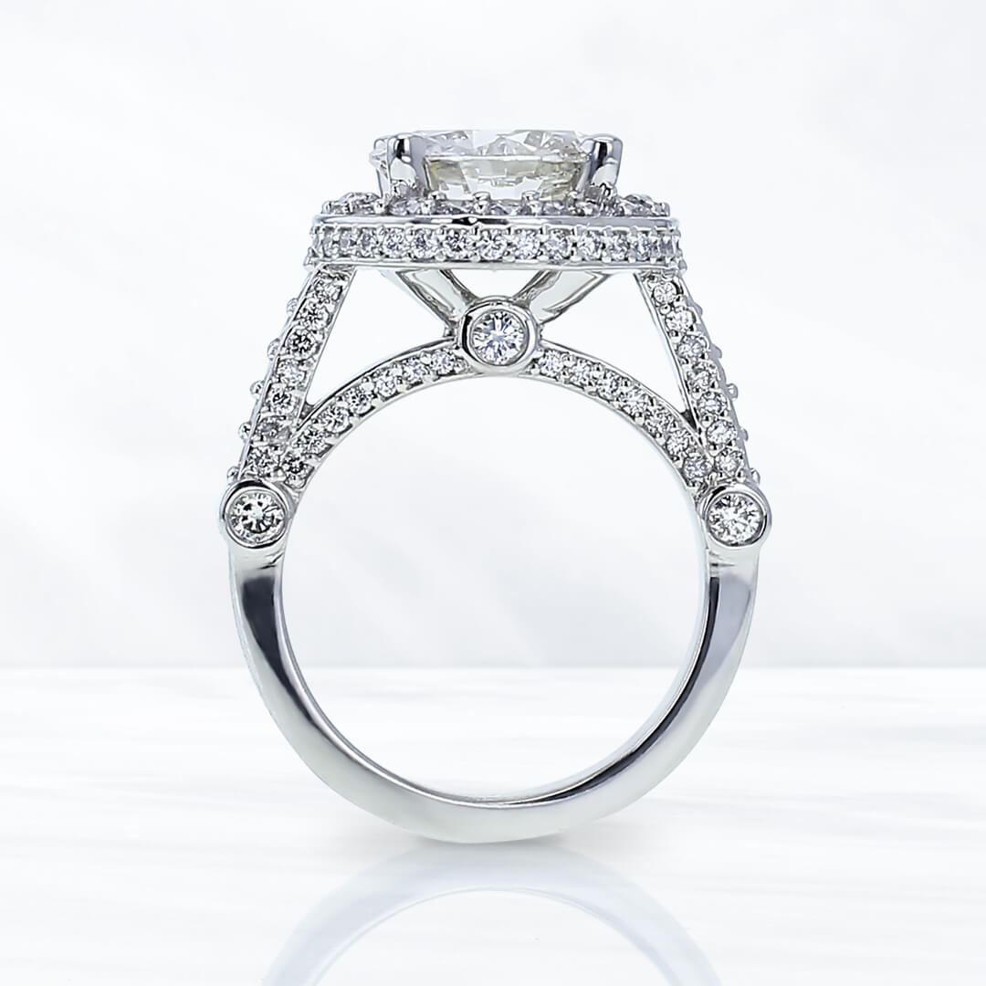 JD 3 Carat Diamond Engagement Ring