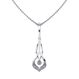 Airy Diamond Necklace
