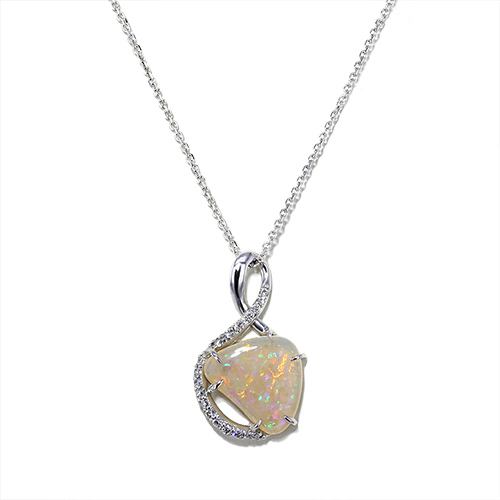 Free Form Opal Pendant - Jewelry Designs