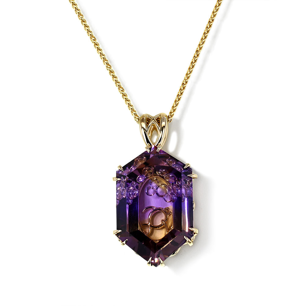 ametrine pendant