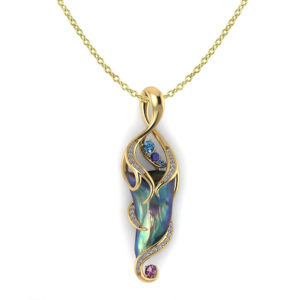 Abalone Pearl Necklace