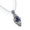 Art Deco Sapphire Pendant - Jewelry Designs