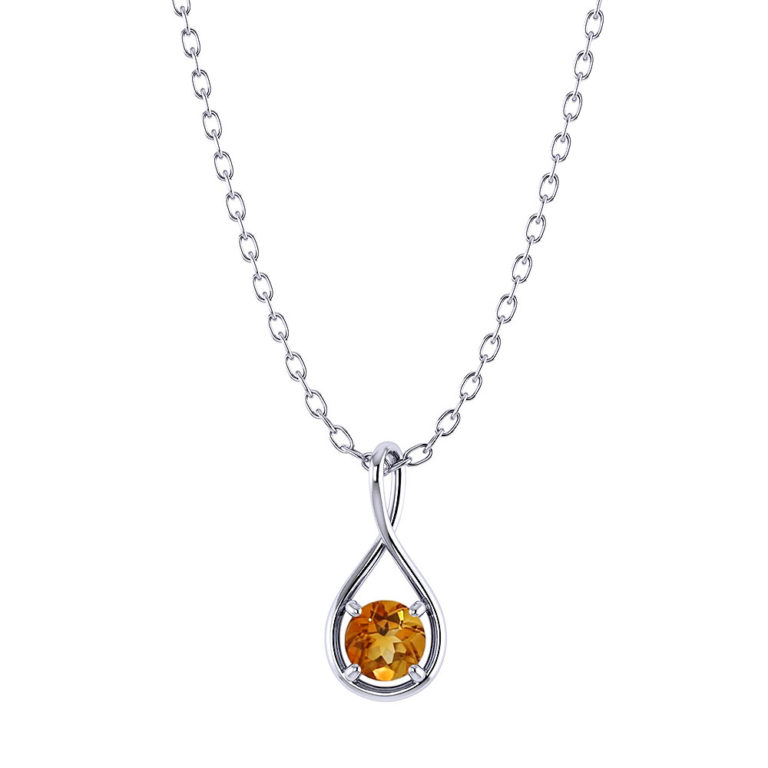 November Birthstone Necklace - Jewelry Designs