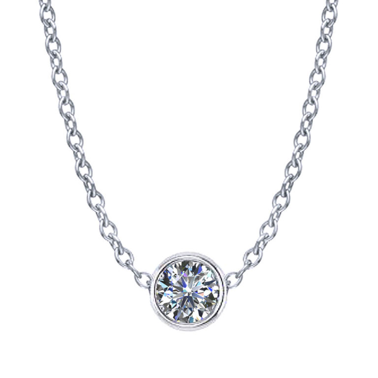 Diamond Bezel Necklace Jewelry Designs