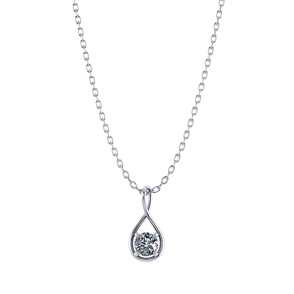 Simple Diamond Necklace Designs