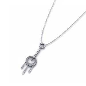 Circle Tassel Necklace