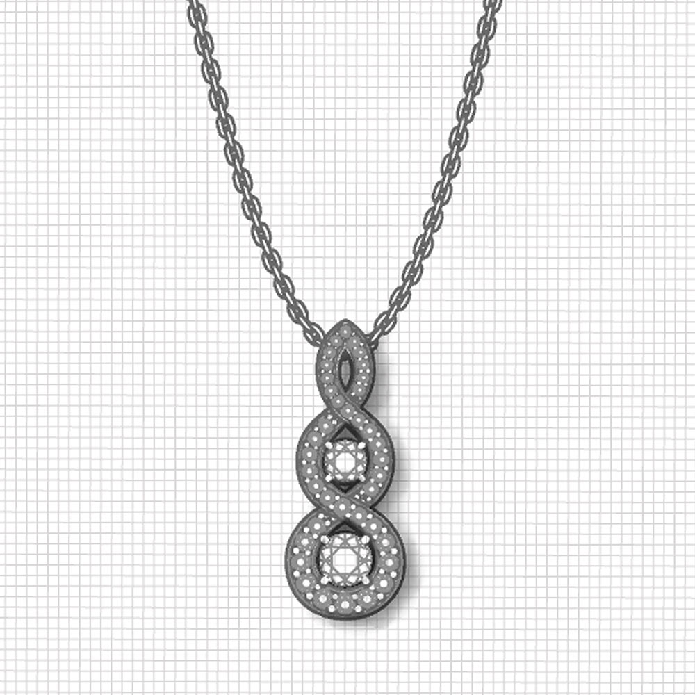 Download Elegant Diamond Drop Necklace | Jewelry Designs