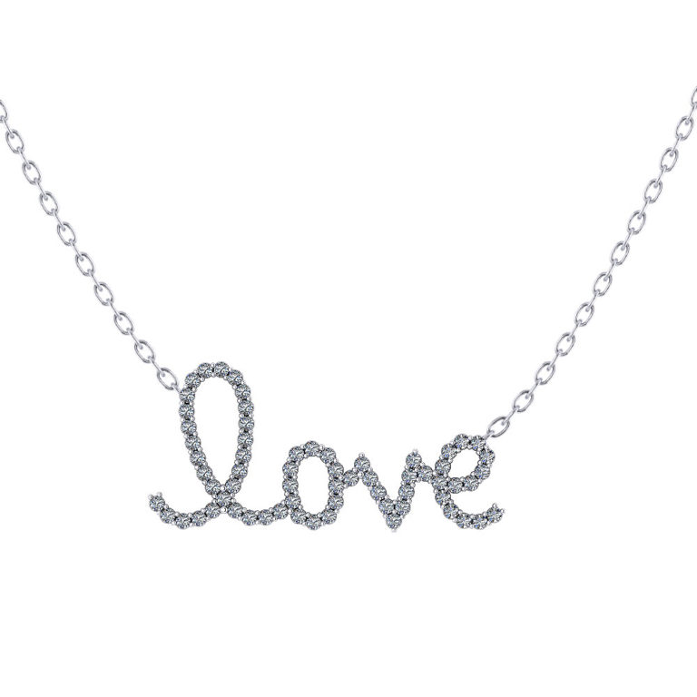 Small Mystic Diamond Love Necklace