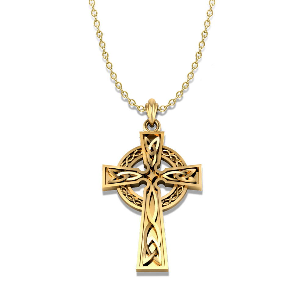 Celtic Cross Necklace - Jewelry