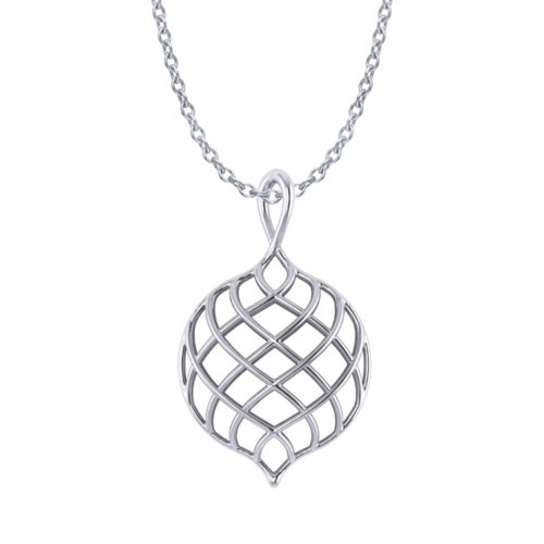 Lattice Heart Necklace - Jewelry Designs