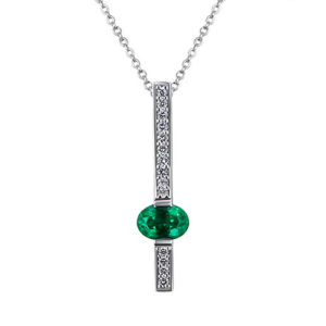 Filigree Emerald Necklace