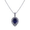 Stunning Sapphire Necklace - Jewelry Designs