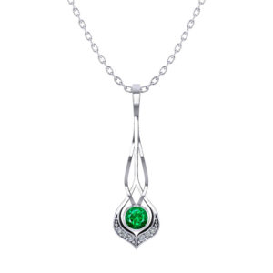 Emerald Drop Pendant