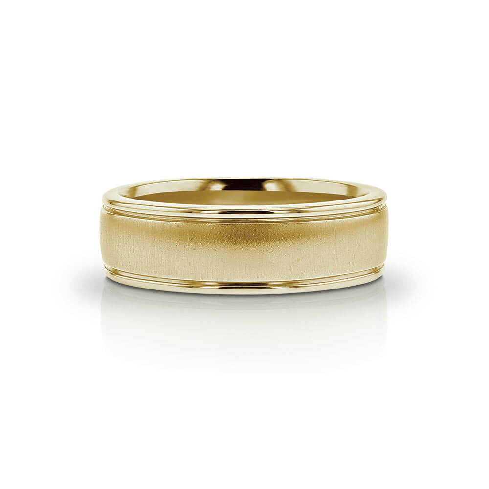 Classic Men's Wedding Ring - Jewelry Designs