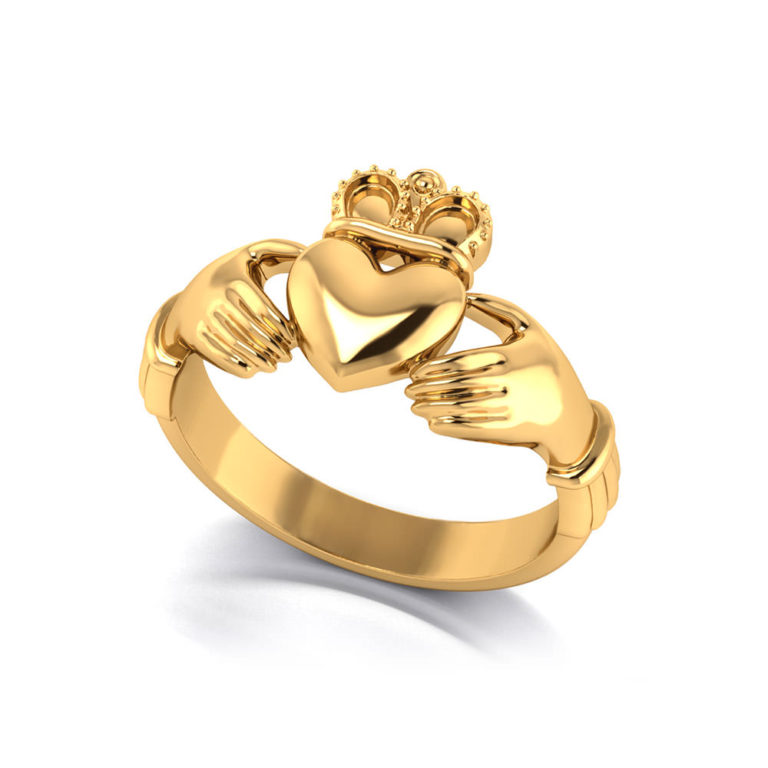Claddagh Engagement Ring Jewelry Designs