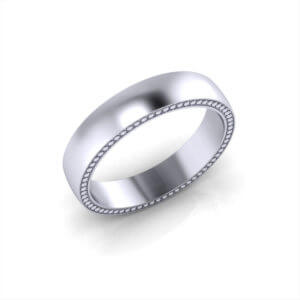Simple Men’s Wedding Ring