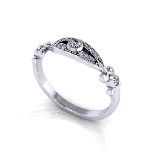 Diamond Stackable Rings