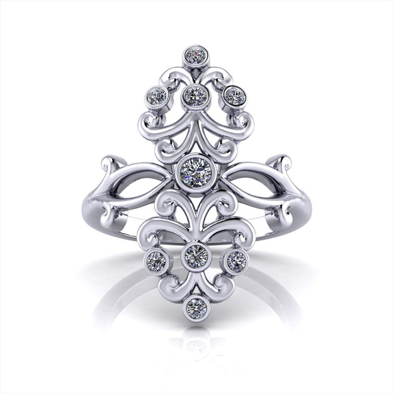 Diamond Spray Bracelet Jewelry Designs